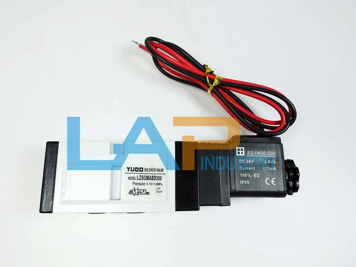 new FOR YUDO LZSOMABD300 Pneumatic hot channel flow solenoid valve DC24V 2.8W - KOEED [2]