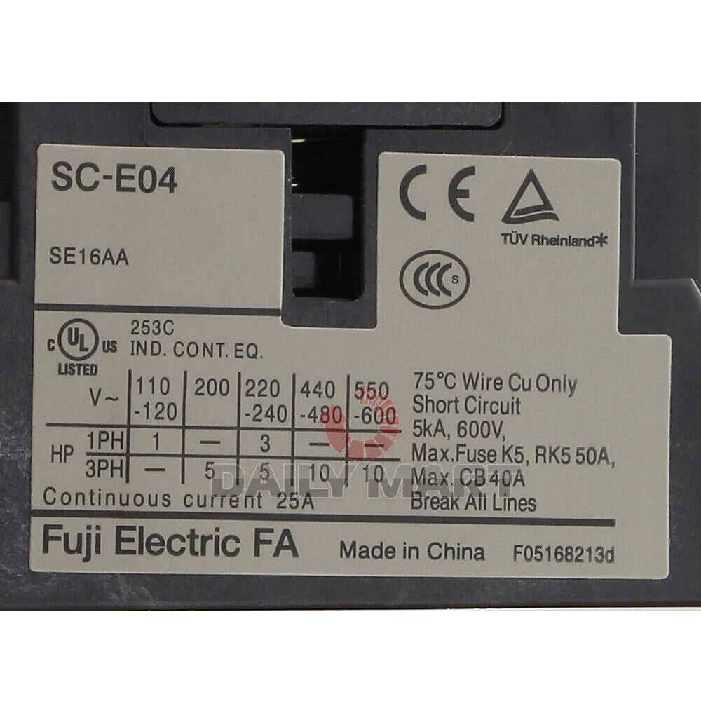 new FUJI SC-E04 110VAC Contactor - FUJI [2]