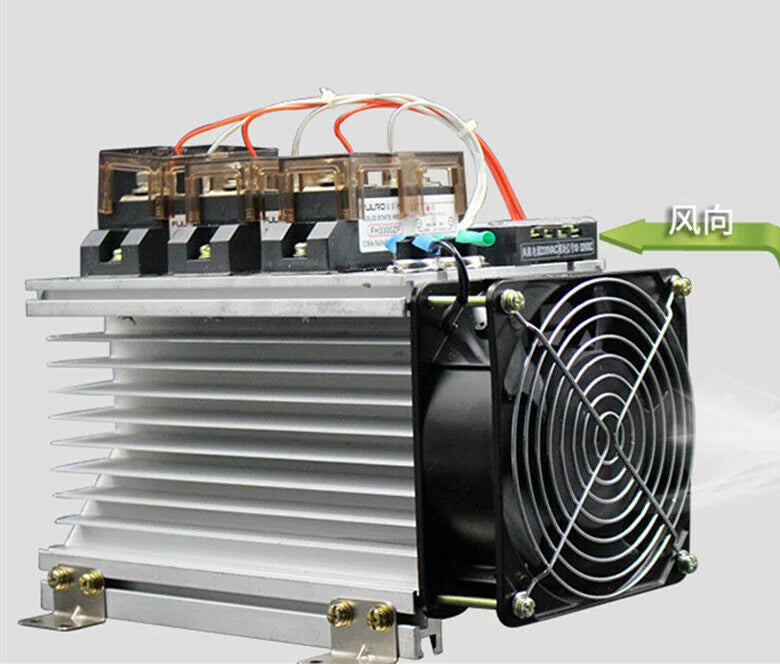 new FULRD industrial three-phase AC solid state relay 200AH3200Z FH3200ZF radiator - FULRD [7]