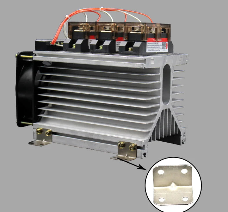 new FULRD industrial three-phase AC solid state relay 200AH3200Z FH3200ZF radiator - FULRD [8]