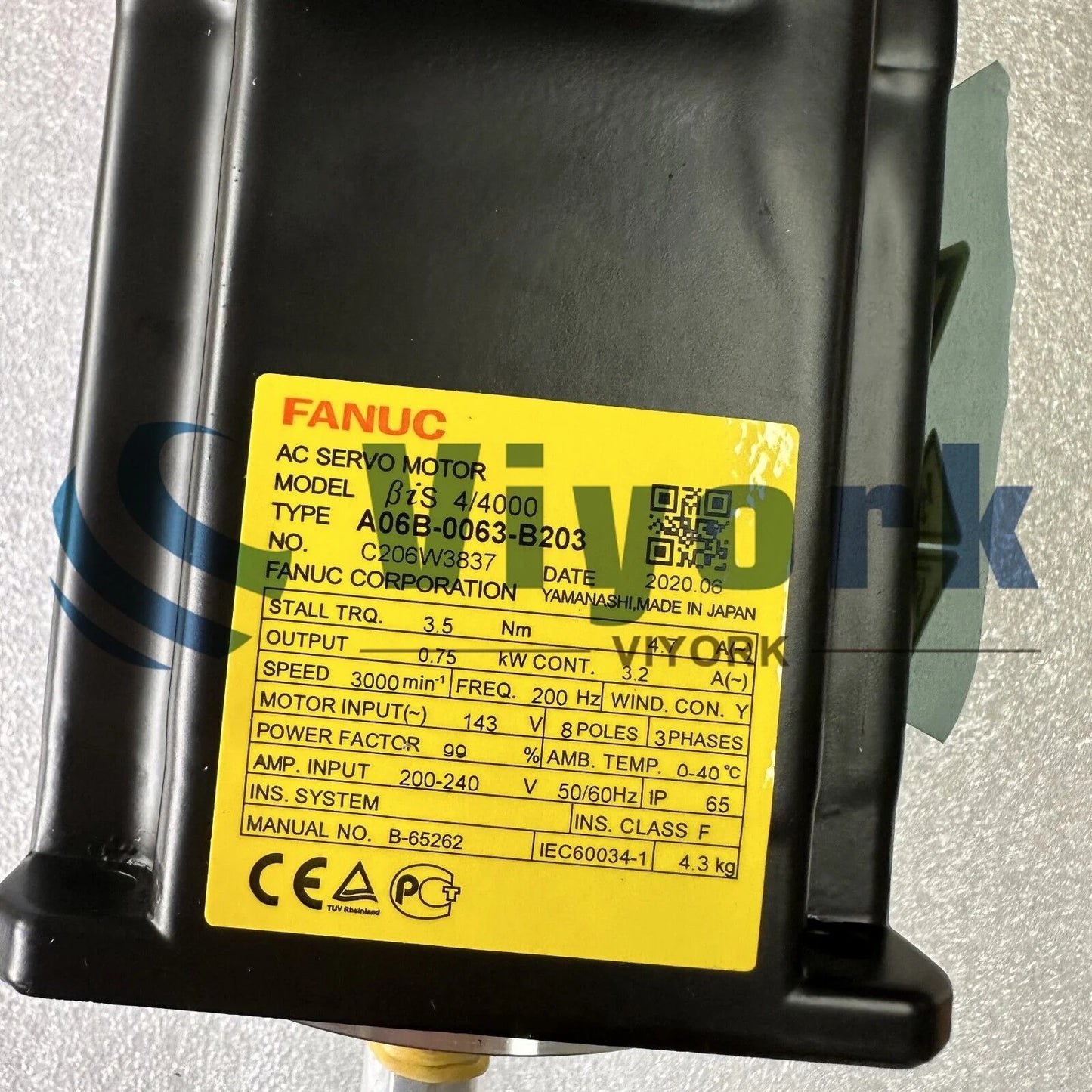 new Fanuc A06B-0063-B203 AC SERVO MOTOR - FANUC [3]