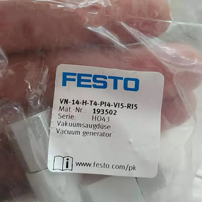 new Festo VN-14-H-T4-PI4-VI5-RI5 193502 Vacuum Generator One - FESTO [2]