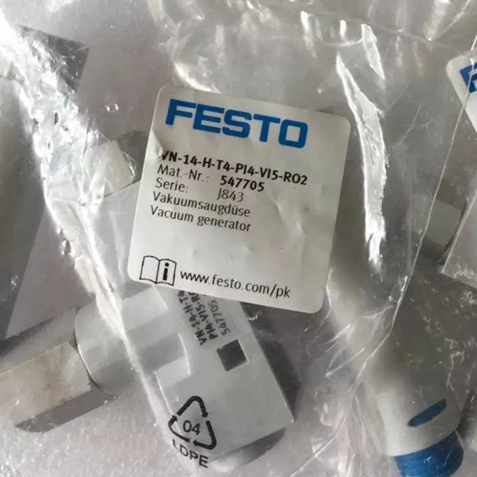 new Festo VN-14-H-T4-PI4-VI5-RO2 547705 Vacuum Generator One - FESTO [1]