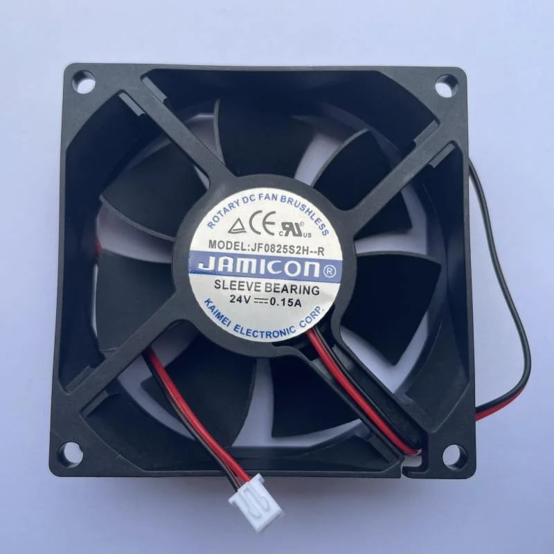 new For Jamicon 8025 Inverter Silent Fan 24V 0.15A JF0825S2H-R 2 Lines Cooling Fan - KOEED [5]