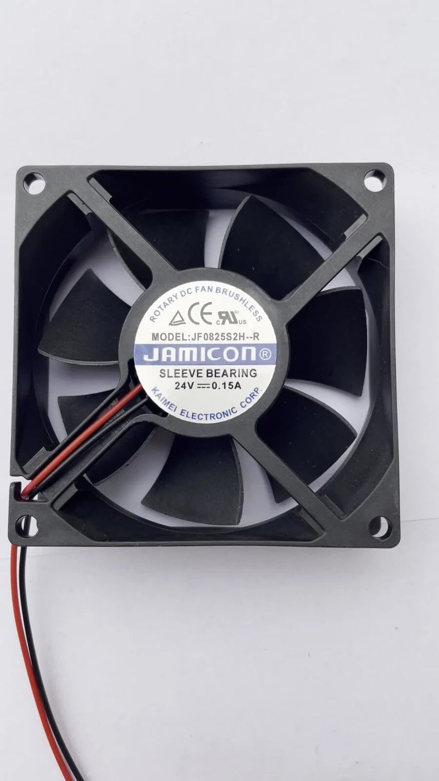 new For Jamicon 8025 Inverter Silent Fan 24V 0.15A JF0825S2H-R 2 Lines Cooling Fan - KOEED [6]