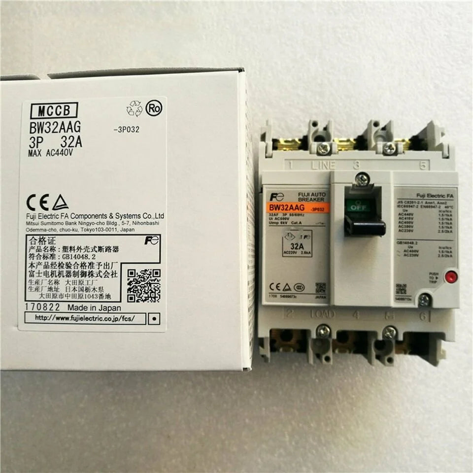 new Fuji BW32AAG 3P 32A Circuit Breaker 1PC - FUJI [1]