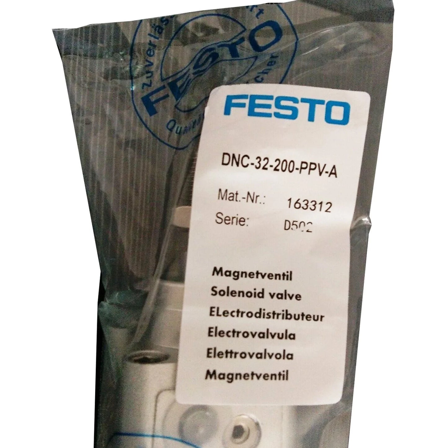 new In Box FESTO DNC-32-200-PPV-A Pneumatic Cylinder - FESTO [3]