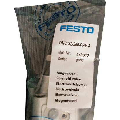 new In Box FESTO DNC-32-200-PPV-A Pneumatic Cylinder - FESTO [3]