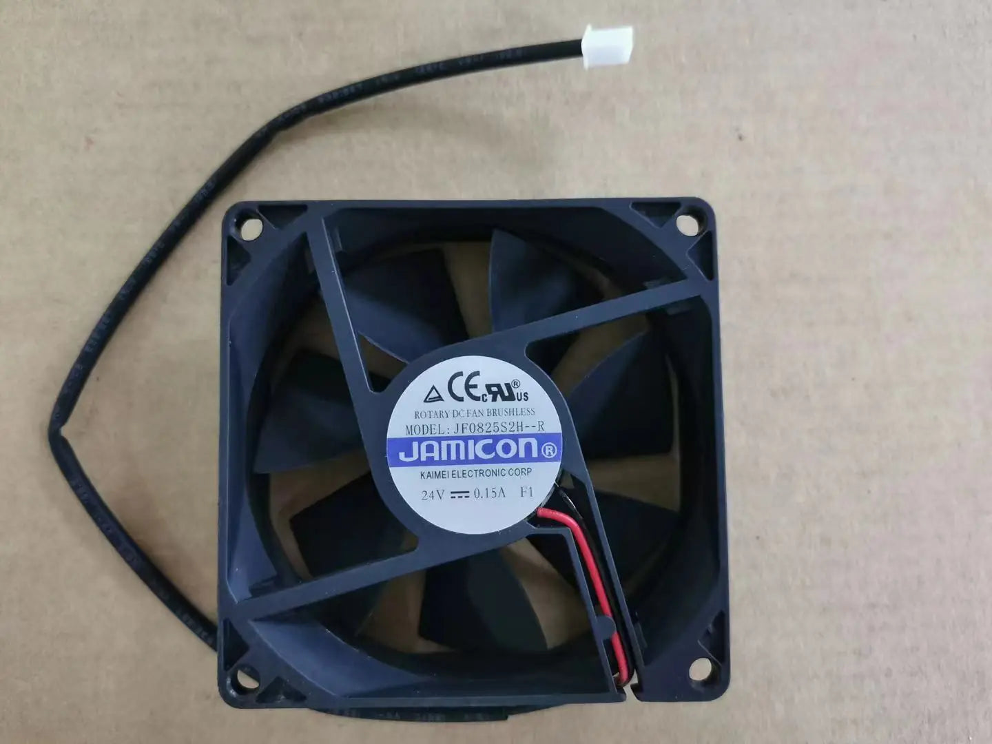 new Jamicon JF0825S2H Server Fan DC 24V 0.15A 80*80*25mm 2Pin - JAMICON [2]