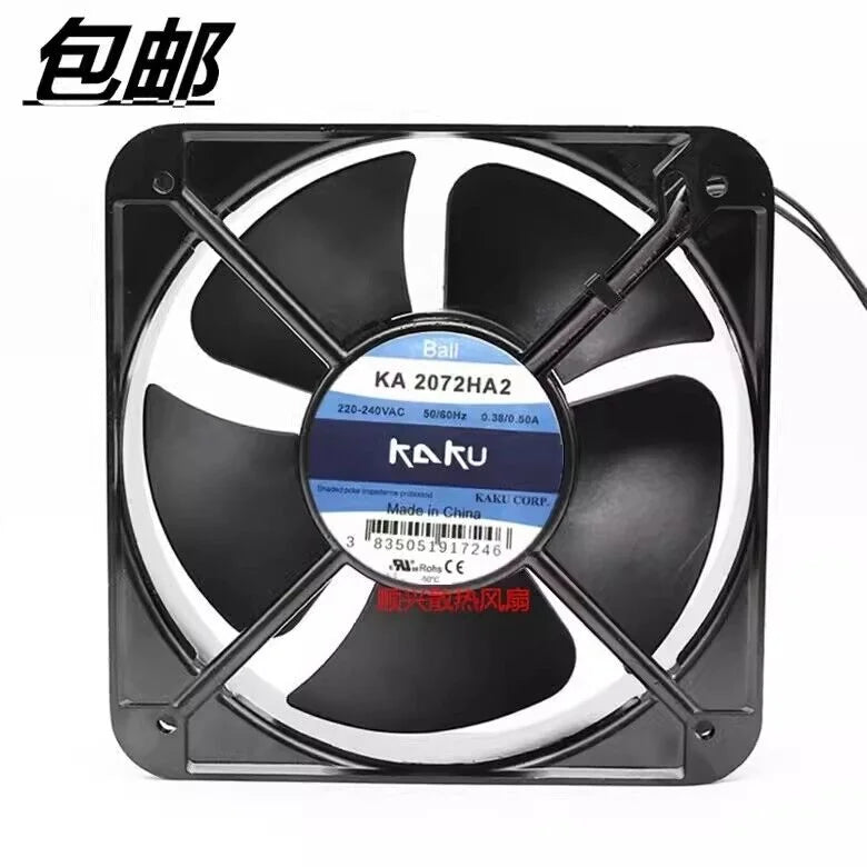 new KAKU KA2072HA2 AC220V-240V 0.38A/0.50A Ball Axial Cooling Fan - KAKU [1]