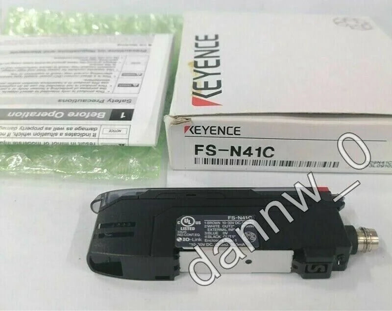 new KEYENCE FS-N41C Fiber Optic Sensor Amplifier - KEYENCE [1]