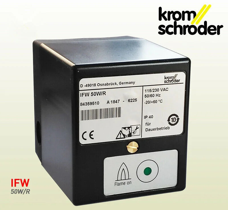 new KROM flame monitor IFW15-T IFW50W/R fire detection signal switch - KROM [2]