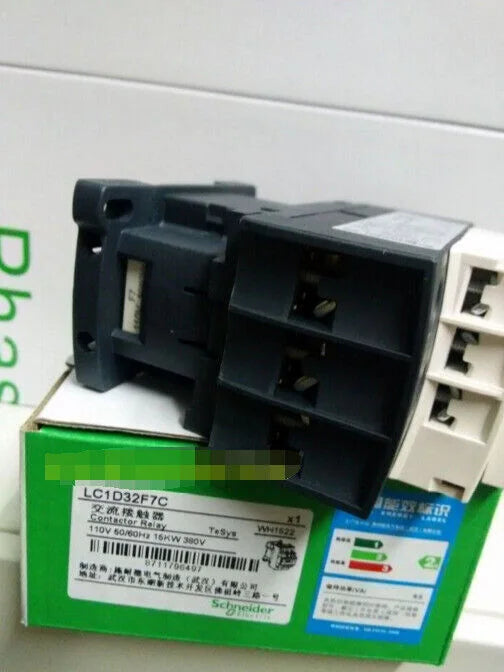 new LC1D32F7C LC1-D32F7C Schneider AC110V Contactor IN BOX 1PC - SCHNEIDER [2]