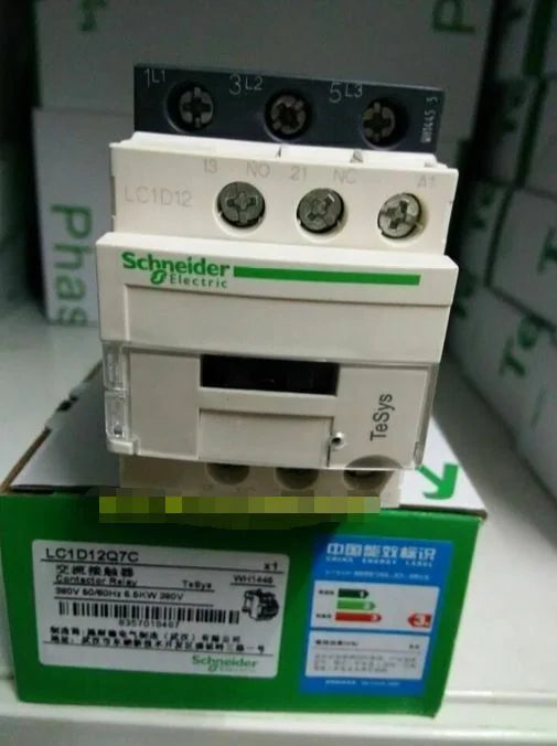 new LC1-D12Q7C LC1D12Q7C 1PC Schneider AC380V Contactor - SCHNEIDER ELECTRIC [1]