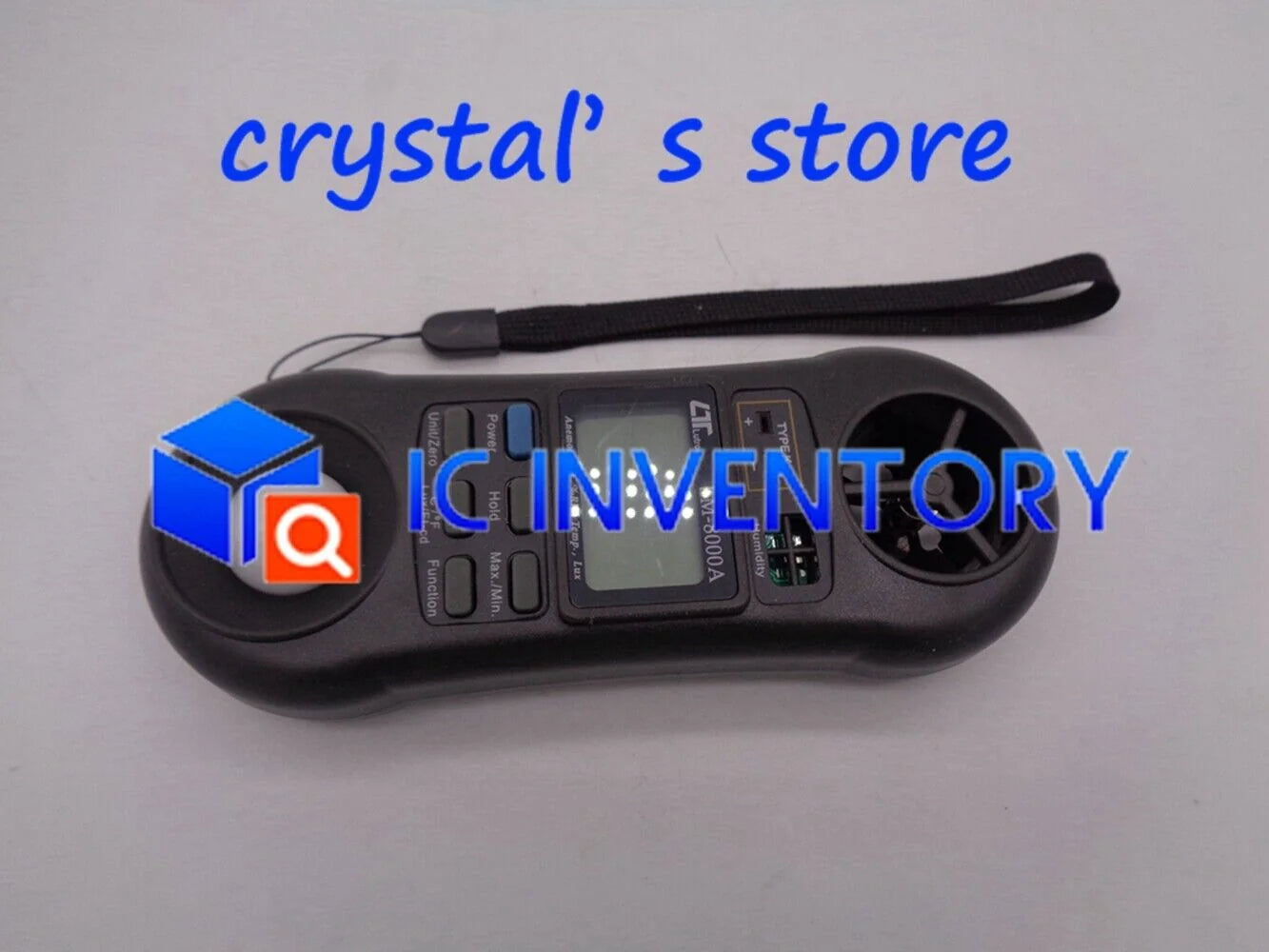 new Lutron LM-8000A 4 in 1 Anemometer Humidity Light Meter Tester Thermometer - KOEED [3]