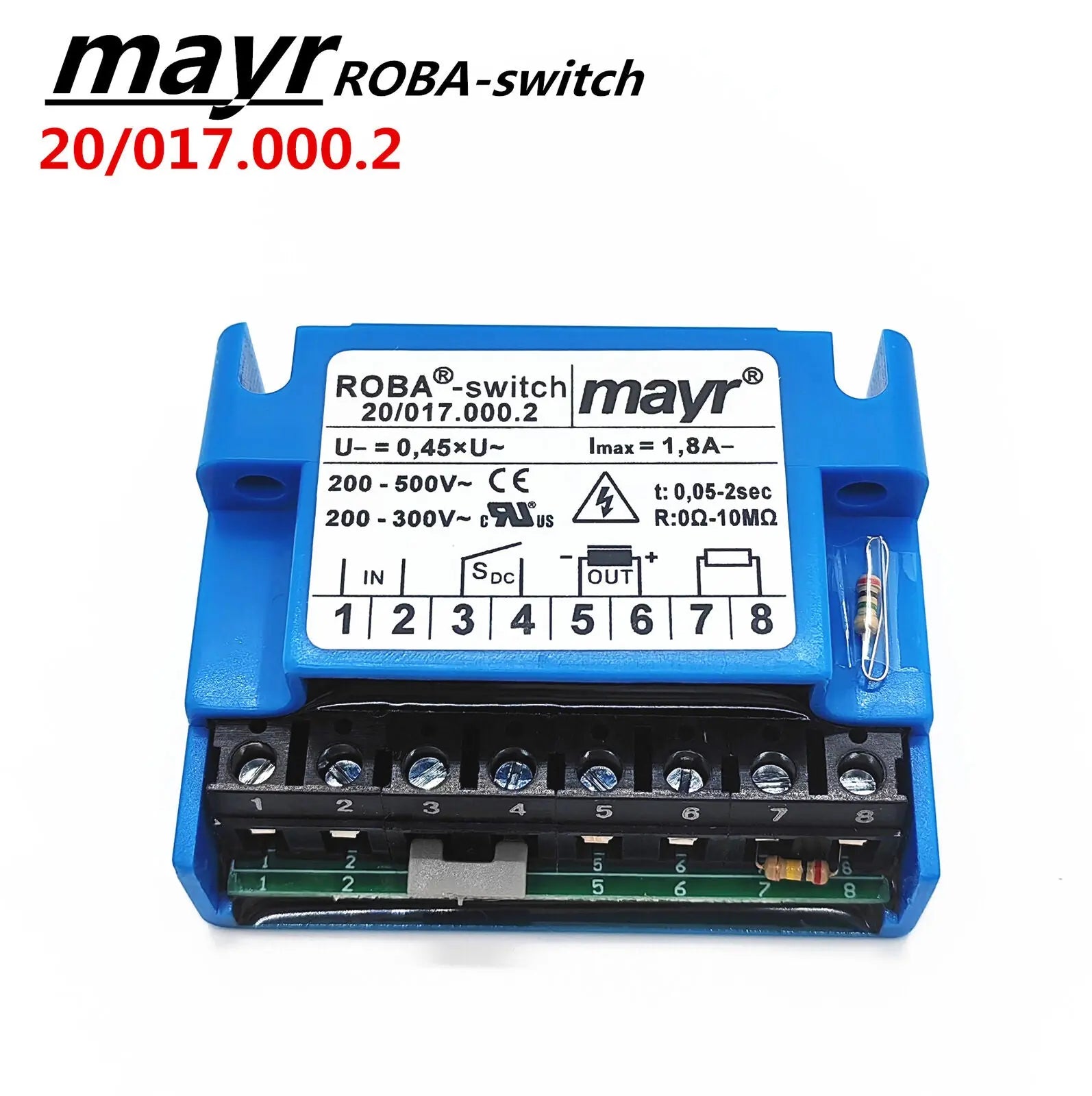 new MAYR motor brake rectifier ROBA-switch 20/017.000.2 - MAYR [8]