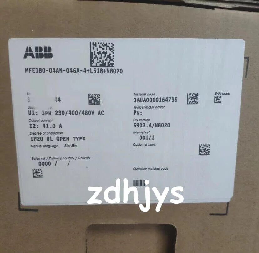 new MFE180-04AN-046A-4+L518+N8020 ABB MFE180 Driver - ABB [1]