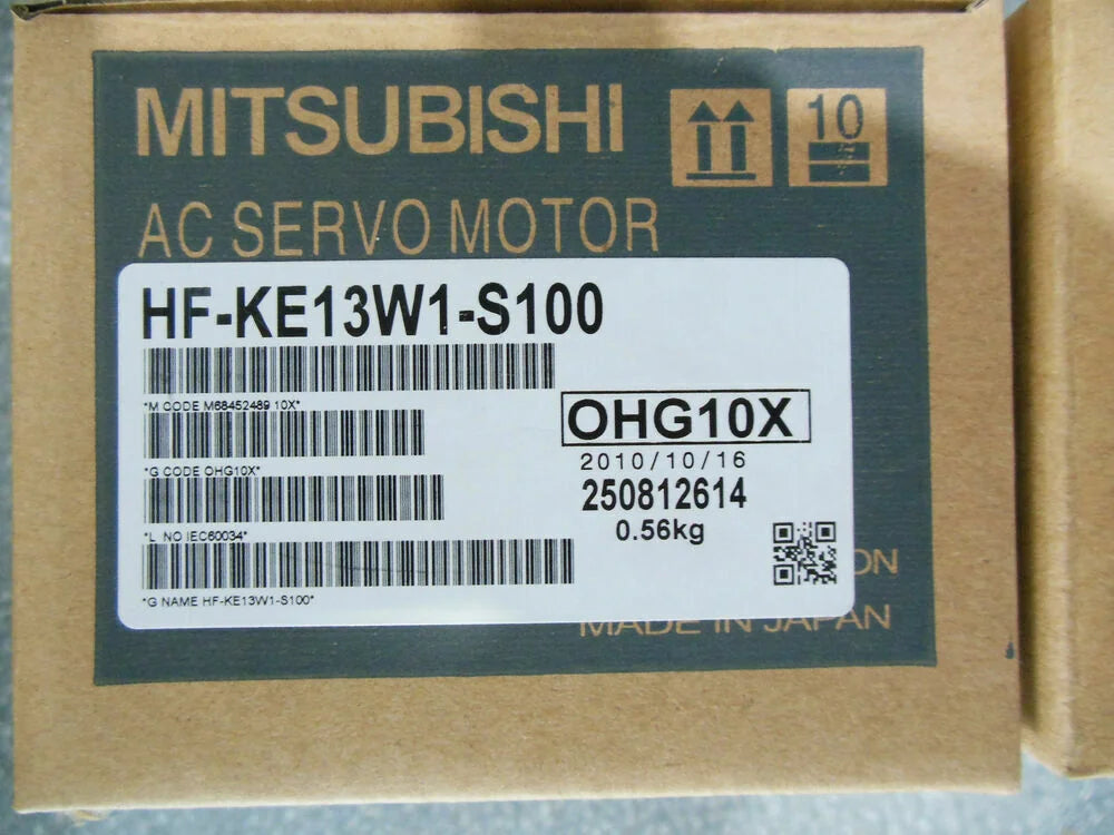 new Mitsubishi AC SERVO MOTOR HF-KE13W1-S100 HFKE13W1S100 In Box - MITSUBISHI [2]