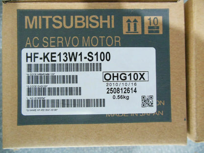 new Mitsubishi AC SERVO MOTOR HF-KE13W1-S100 HFKE13W1S100 In Box - MITSUBISHI [2]