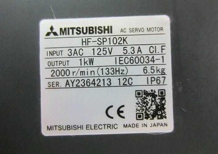 new Mitsubishi HF-SP102K Servo Motor HFSP102K In Box ping - MITSUBISHI [2]