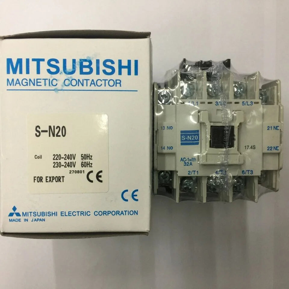 new Mitsubishi S-N20 AC220V Contactor 1PC SN20 - MITSUBISHI [1]