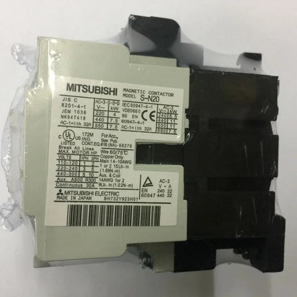 new Mitsubishi S-N20 AC220V Contactor 1PC SN20 - MITSUBISHI [2]
