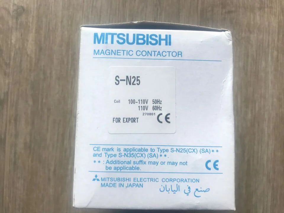 new Mitsubishi S-N25 AC110V Magnetic Contactor 1PC SN25 - MITSUBISHI [1]