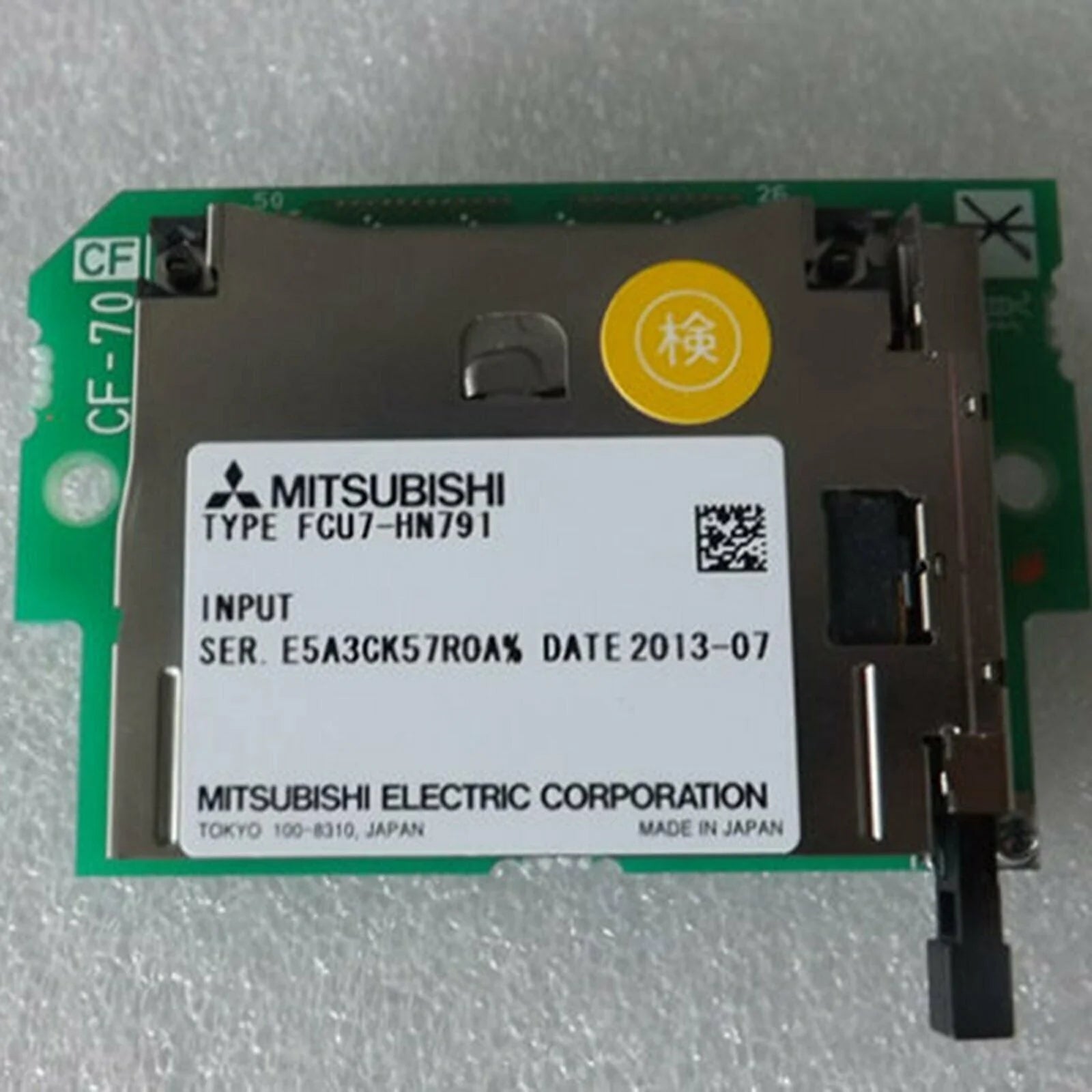 new Mitsubishi in box M70 card slot FCU7-HN791 Quality Assurance - MITSUBISHI [1]