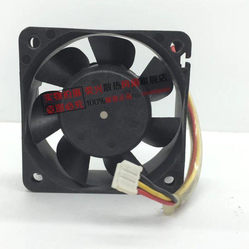 new Nidec D06T-12PS2 12V 0.25A 6CM large air volume 6025 cooling fan 3 wire - NIDEC [2]
