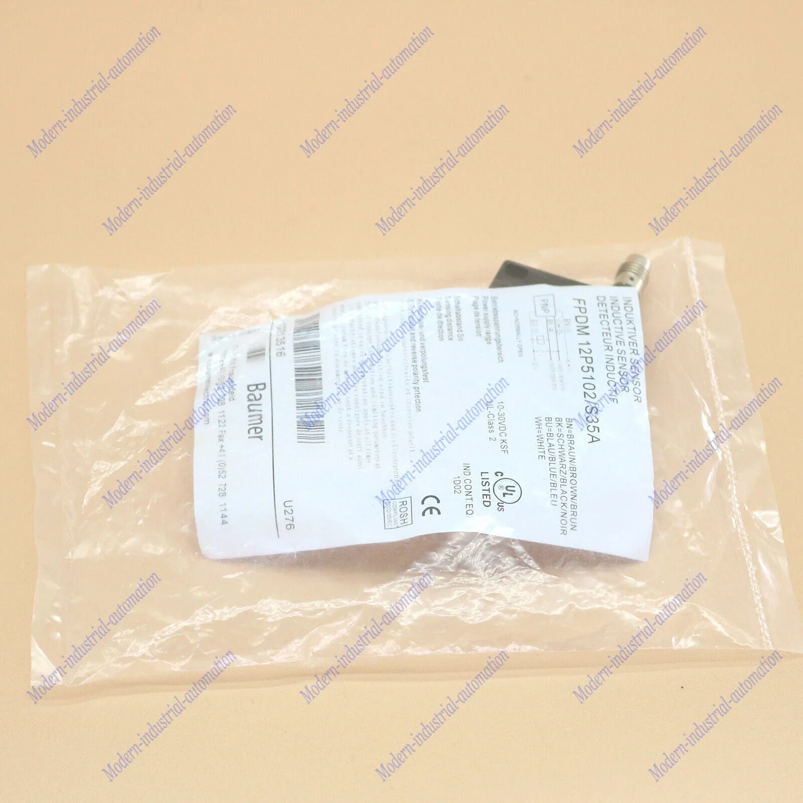 new ONE FPDM 12P5102/S35A Photoelectric Sensors FOR BAUMER - BAUMERS [3]