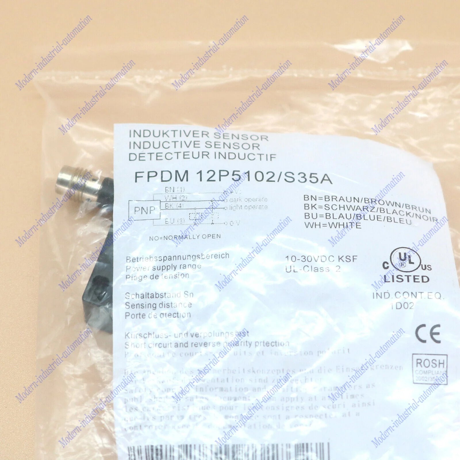 new ONE FPDM 12P5102/S35A Photoelectric Sensors FOR BAUMER - BAUMERS [5]