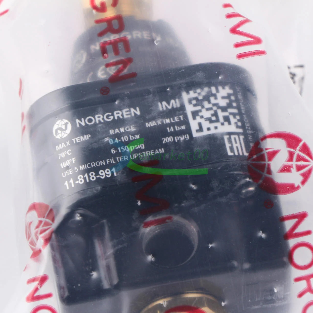 new ONE NORGREN 11-818-991 precision pressure regulating valve - NORGREN [6]