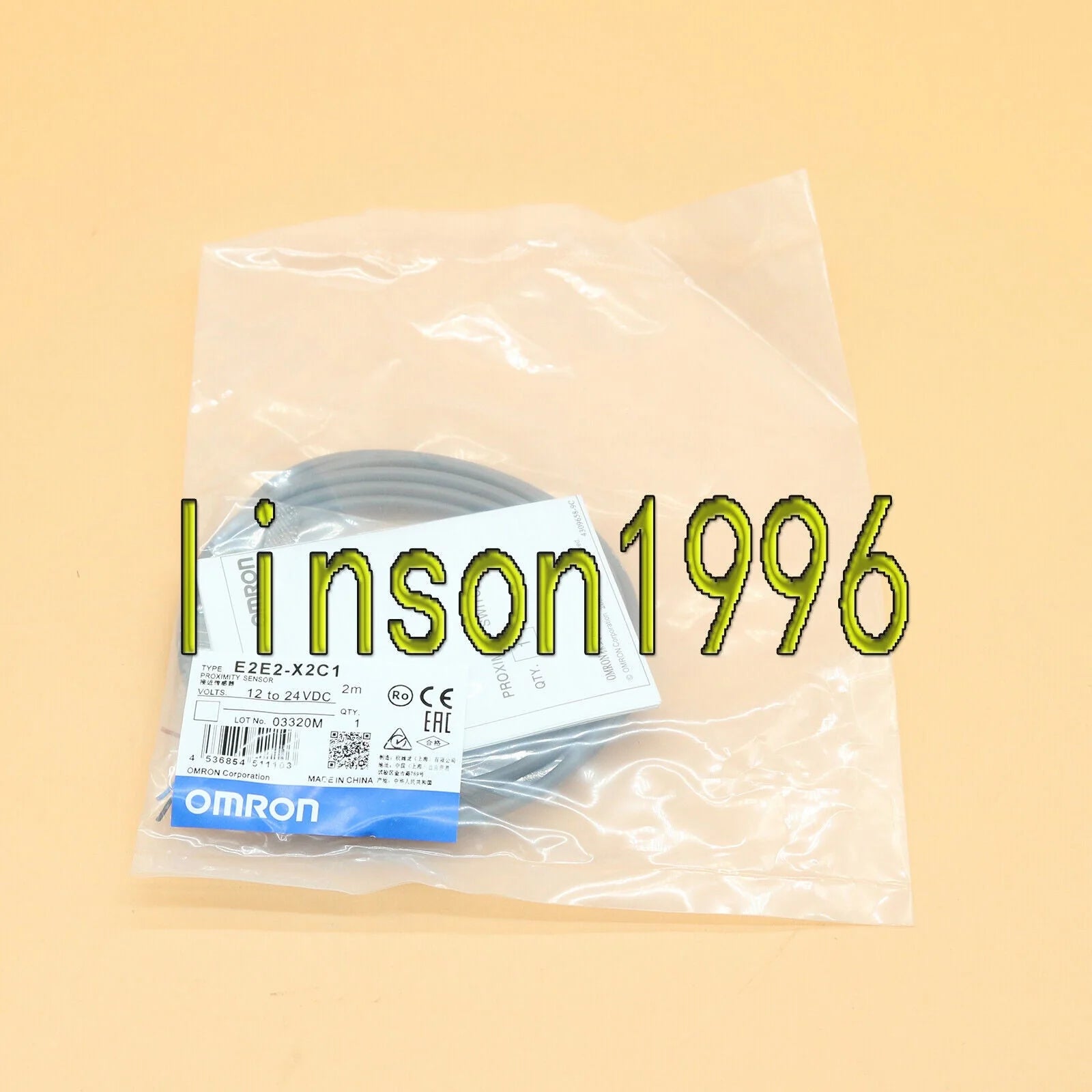 new ONE Omron Proximity Sensor E2E2-X2C1 2M IN BOX SPOT STOCK - OMRON [5]