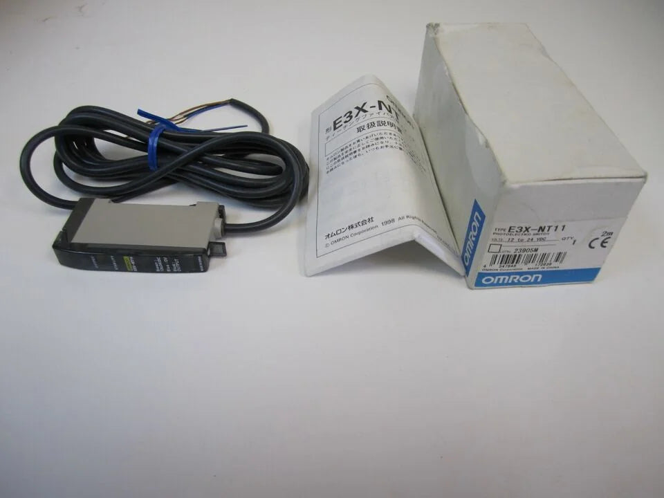 new Omron E3X-NT11 Fiber Optic Sensor One E3XNT11 - OMRON [1]
