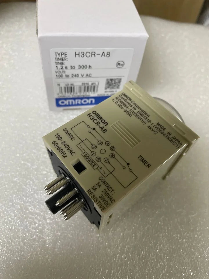new Omron H3CR-A8 100-240VAC Timer One H3CRA8 - OMRON [4]
