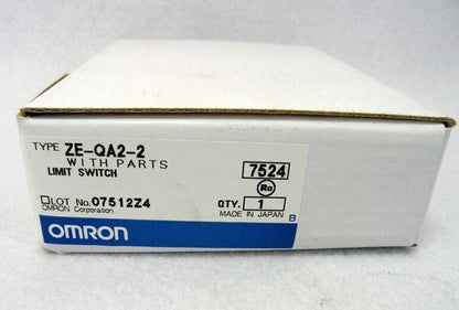new Omron ZE-QA2-2 Limit Switch ZEQA22 One - OMRON [1]