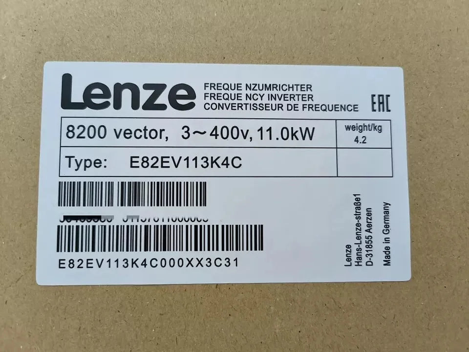 new One Lenze E82EV113K4C Inverter In Box E82EV113_4C ping - LENZE [2]