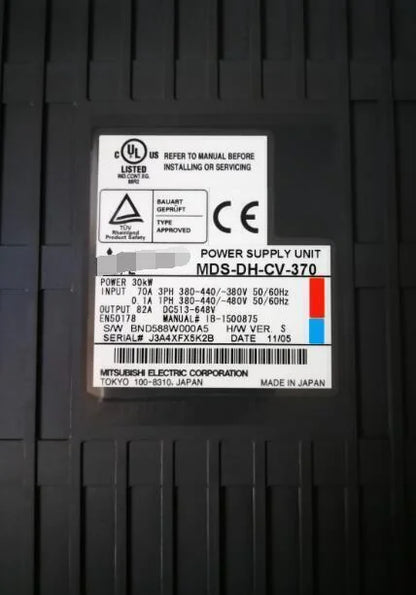 new One Mitsubishi MDS-DH-CV-370 Servo Drive MDSDHCV370 ping - MITSUBISHI [1]