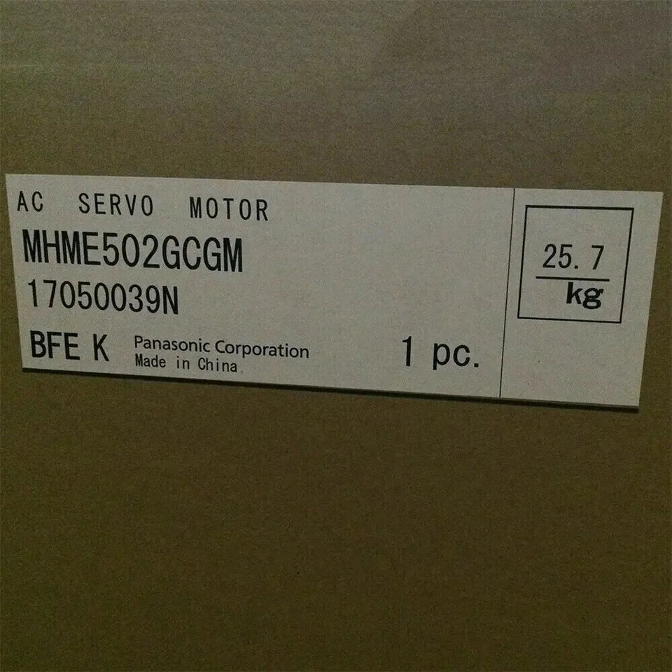 new One Panasonic MHME502GCGM Servo Motor ping - PANASONIC [4]