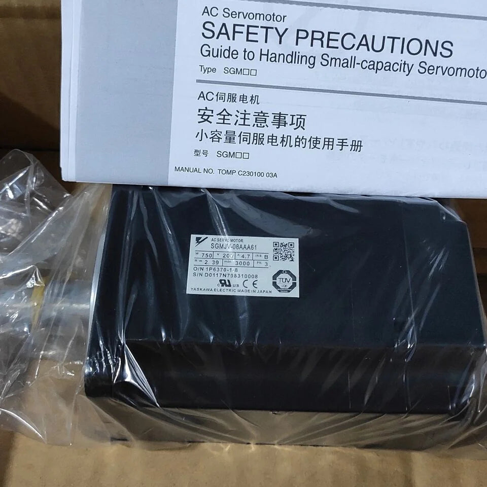 new One Yaskawa SGMJV-08AAA61 SGMJV08AAA61 Servo Motor ping - YASKAWA [3]