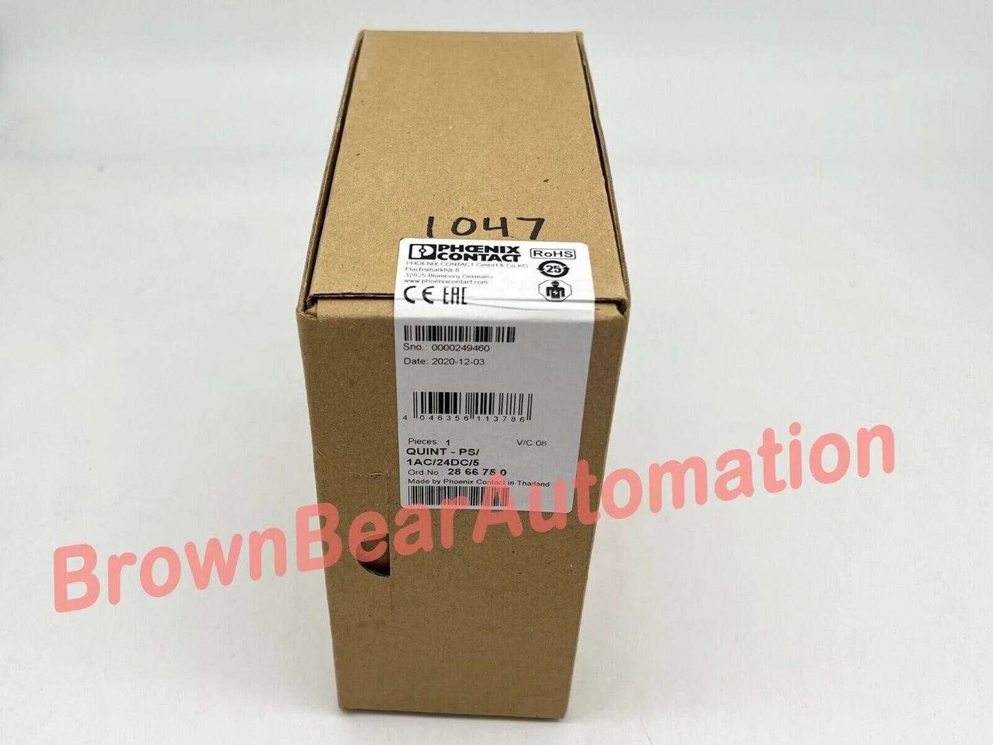new PHOENIX CONTACT 2866750 Power Supply Unit - QUINT-PS/ 1AC/24DC/ 5 - KOEED [2]