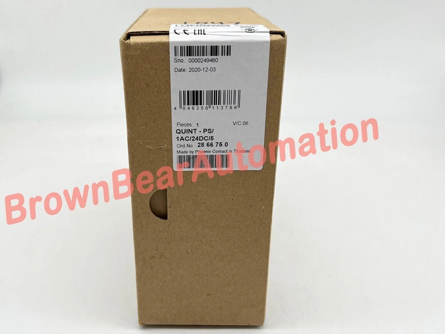new PHOENIX CONTACT 2866750 Power Supply Unit - QUINT-PS/ 1AC/24DC/ 5 - KOEED [3]