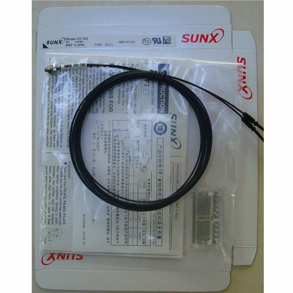 new Panasonic FD-T80 Fiber Optic Sensor 1PC FDT80 - PANASONIC [1]