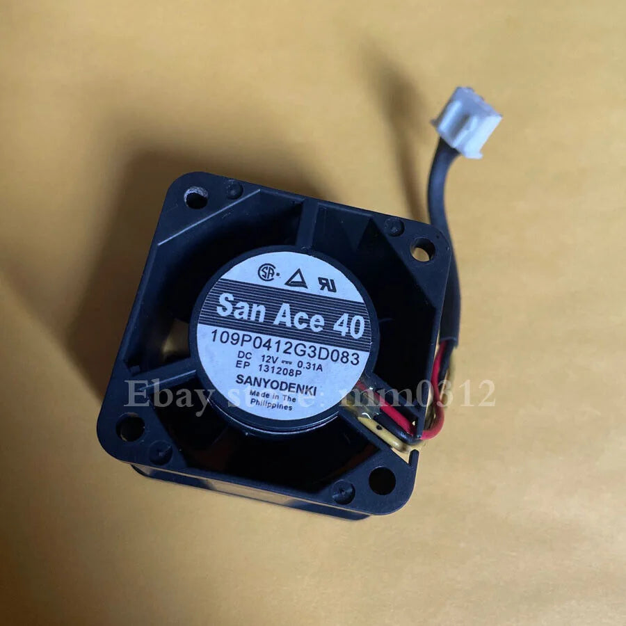 new SANYO 109P0412G3D083 4028 12V 0.31A 40mm cooling fan 3pin - SANYO [1]
