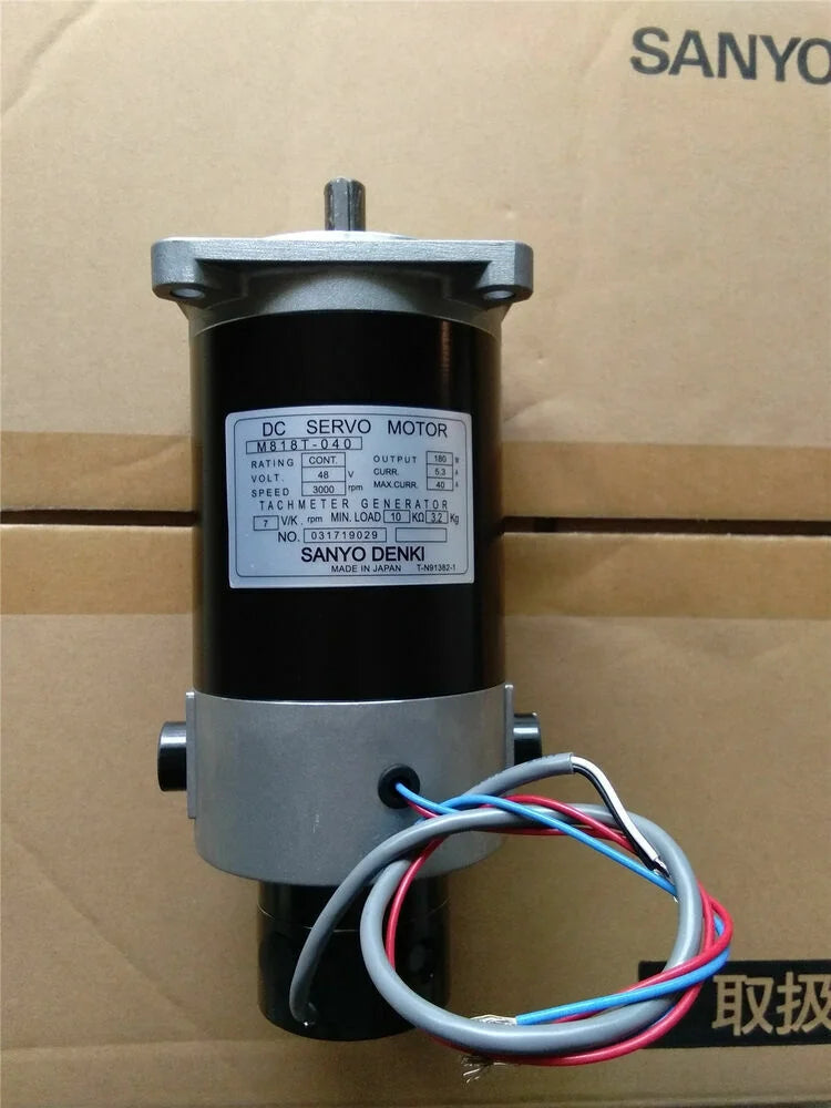 new SANYO M818T-040 DENKI SERVO MOTOR M818T040 PING - SANYO [2]