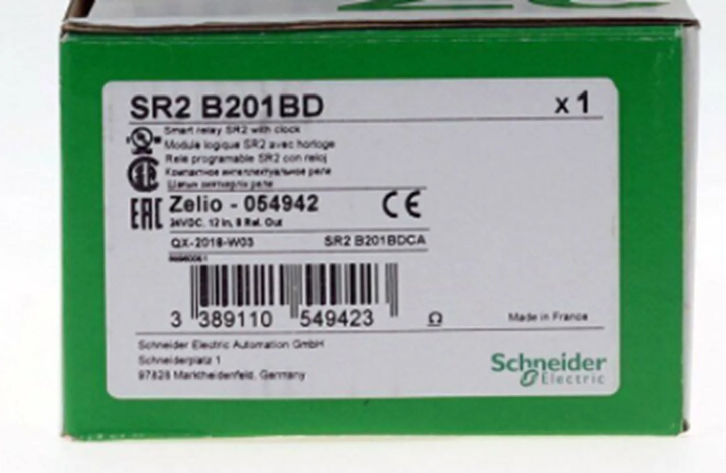 new SCHNEIDER ELECTRIC SR2B201BD - SCHNEIDER ELECTRIC [1]