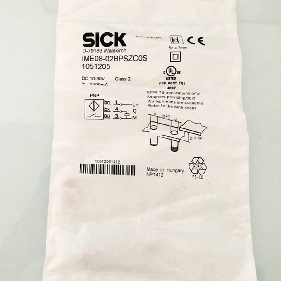 new SICK IME08-02BPSZC0S Proximity Switch One IME0802BPSZC0S - SICK [1]