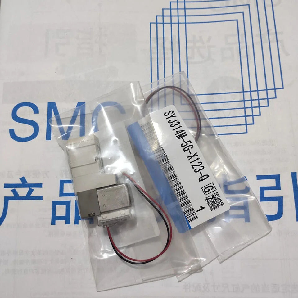 new SMC SYJ314M-5G-X123-Q Solenoid Valve 1PC SYJ314M5GX123Q - SMC [1]