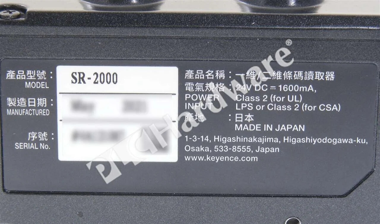 new Surplus Open Keyence SR-2000 2021 Barcode Reader 1D/2D Scanner CMOS Sensor - KEYENCE [2]