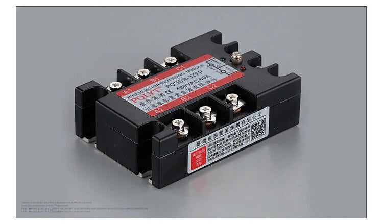 new Three-phase Motor Forward and Reverse Solid State Relay PQSSR-3ZFP 60A - KOEED [4]